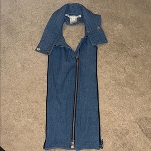 Veronica Beard Indigo Denim Dickey